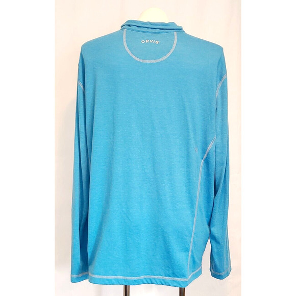 Orvis Classic Collection Long Sleeve 1/4 Zip Shirt - Picture 2 of 4